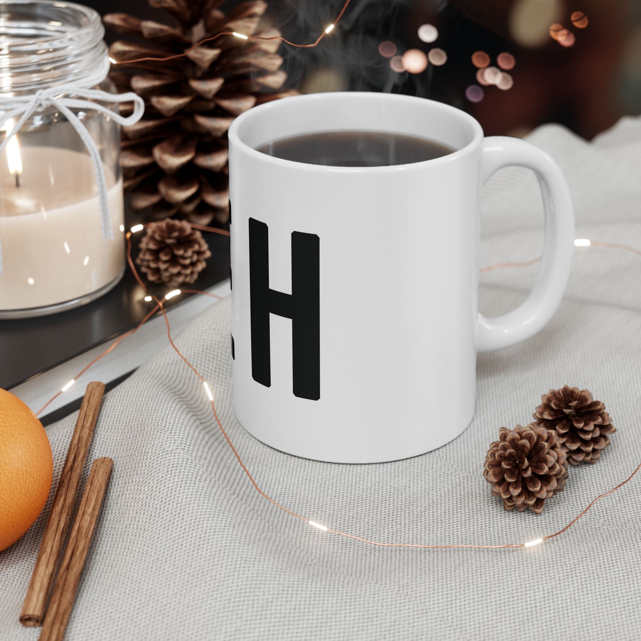 MEH Ceramic Mug (Minimal Effort Happening) 11oz & 15oz | Funny Office Humor Mug, Sarcastic Work Gift, Coworker Gift