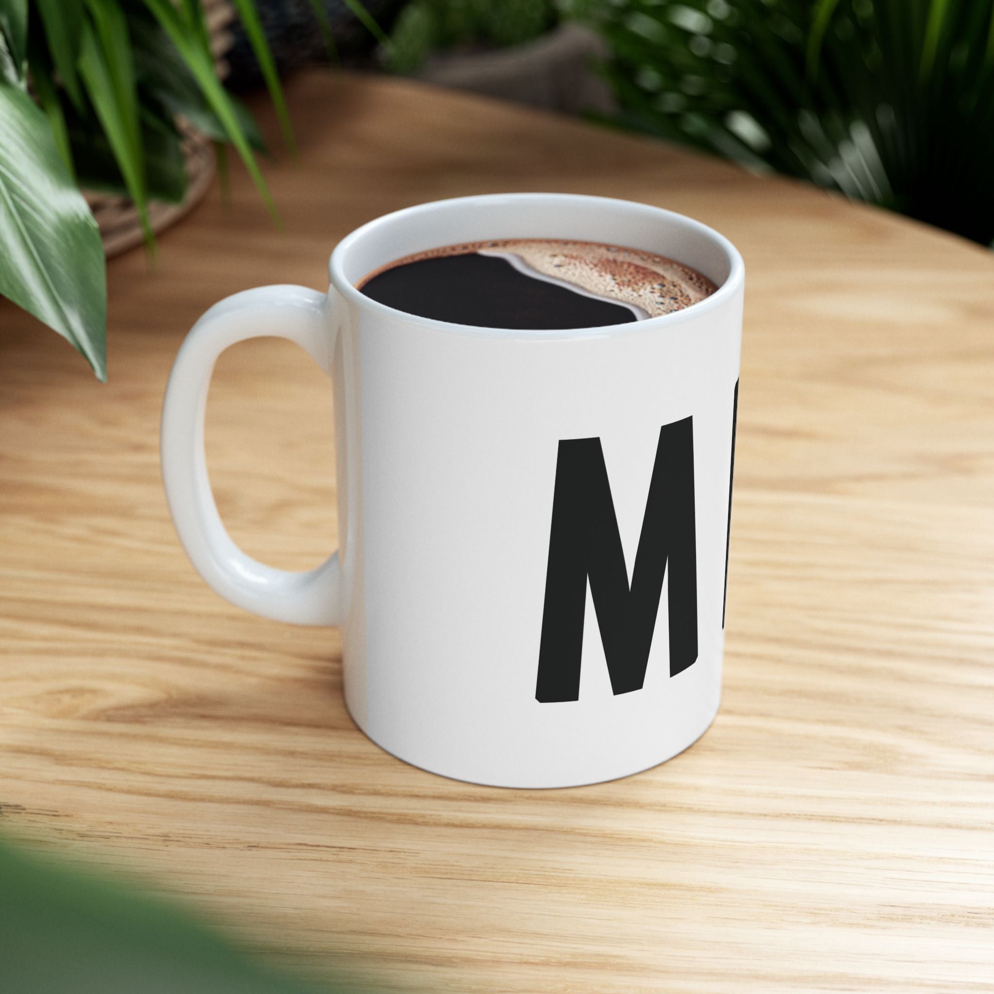 MEH Ceramic Mug (Minimal Effort Happening) 11oz & 15oz | Funny Office Humor Mug, Sarcastic Work Gift, Coworker Gift